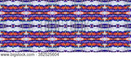 Granite Tile. Mosaic Summer Background. Beige, Blue And Orange Rock Illustration Texture. Abstract S