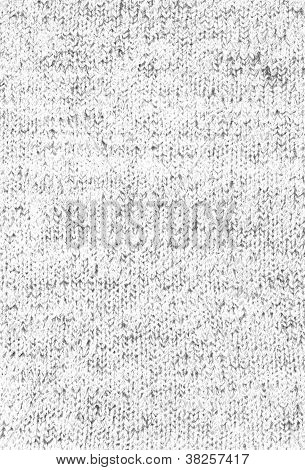 Strikket Tweed tekstur baggrunden - sort og hvid