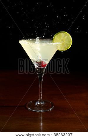 Splushing Margarita Cocktail
