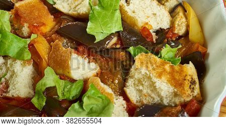 Italian Aubergine Traybake