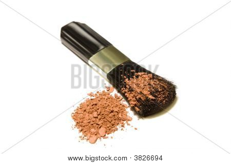 ブラシとパウダー