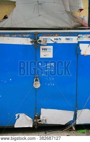 Kolkata, West Bengal, India - 22nd May 2020 : Local Retail Shops Are Under Lockdown To Stop Spread O