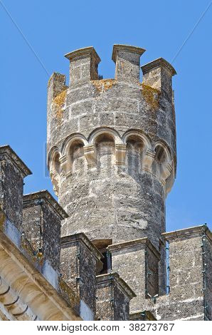 Acquaviva hrad. Nardo. Puglia. Itálie.