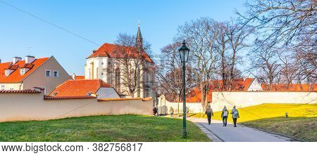 Church Of Saint Roch In Strahov Monastery Complex, Prague, Czech Republic.