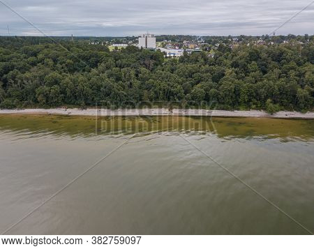 Toila Oru, Ida-virumaa, Estonia, 13, August, 2020, Landscape Of The Coast From The Gulf Of Finland P