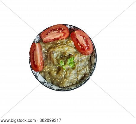 Salata De Vinete Romaneasca, Eggplant Salad, Romanian  Though It Really Isn't A Salad And More Of A 
