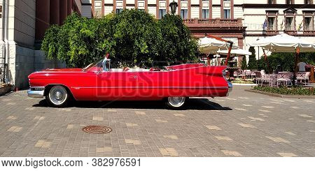 Odessa, Ukraine - June 16, 2019: This Is An Jld Luxury Car Lincoln Eldorado, Which Is  Manufactured 