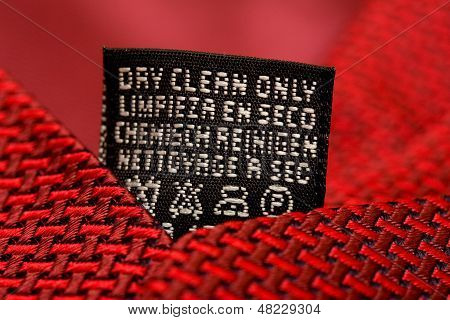 Dry Clean Care Instructions