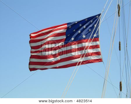 Stará americká vlajka (koloniální)