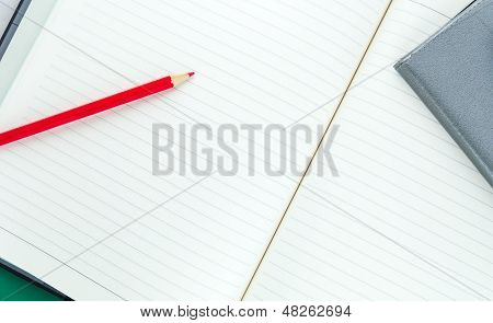 Pencil And Notebook