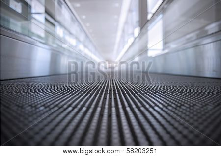 Conveyor Belt At Airport
