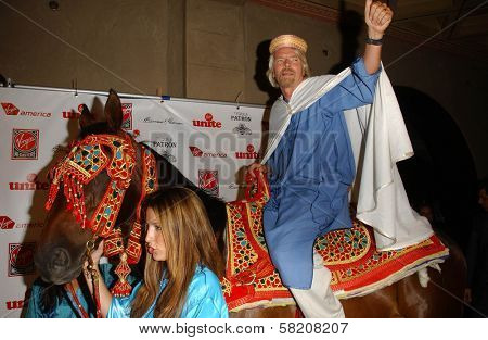 Richard Branson at Rock The Kasbah presented by Virgin Unite. Roosevelt Hotel, Hollywood, CA. 07-02-07