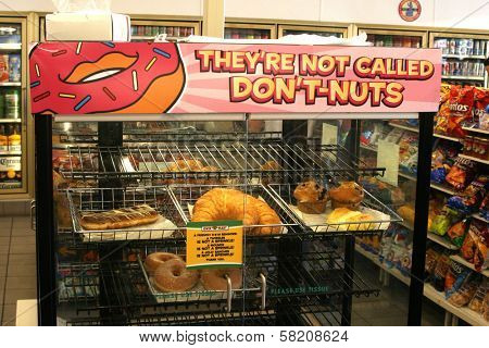Atmosphere at a 7-11 Convenience Store that has been transformed into a 