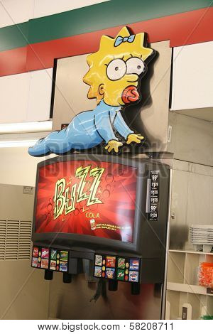 Atmosphere at a 7-11 Convenience Store that has been transformed into a 