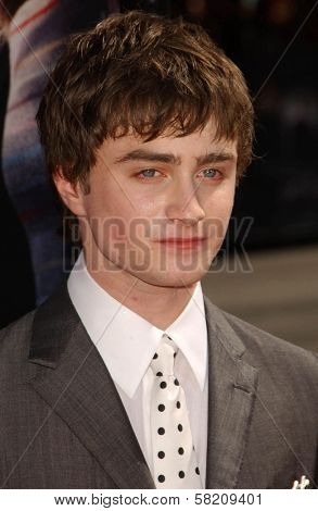 Daniel Radcliffe at the premiere of 