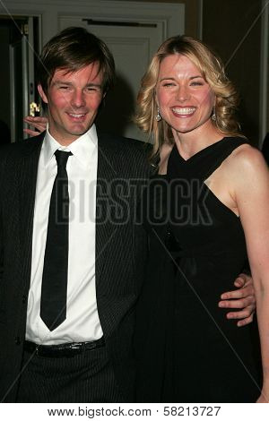 Coley Laffoon and Lucy Lawless at the Sixth Annual Celebration of New Zealand Filmmaking and Creative Talent. Beverly Hills Hotel, Beverly Hills, CA.02-23-07