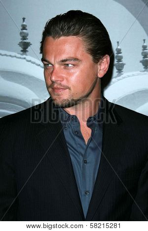 Leonardo DiCaprio at the Giorgio Armani Prive Show to celebrate the Oscars. Green Acres, Los Angeles, CA. 02-24-07