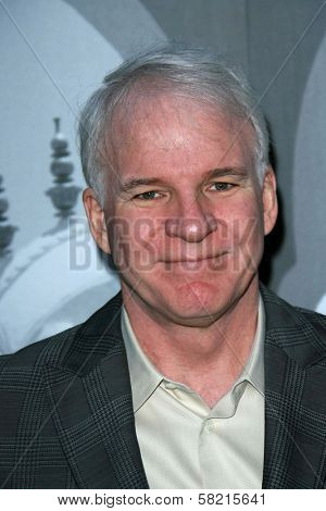 Steve Martin at the Giorgio Armani Prive Show to celebrate the Oscars. Green Acres, Los Angeles, CA. 02-24-07