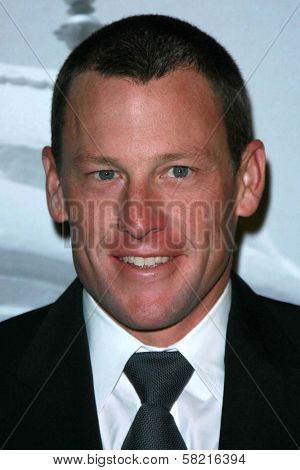 Lance Armstrong at the Giorgio Armani Prive Show to celebrate the Oscars. Green Acres, Los Angeles, CA. 02-24-07