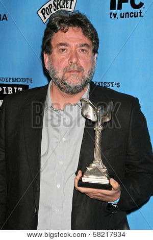 Guillermo Navarro in the Press Room at the 2007 Film Independent's Spirit Awards. Santa Monica Pier, Santa Monica, CA. 02-24-07