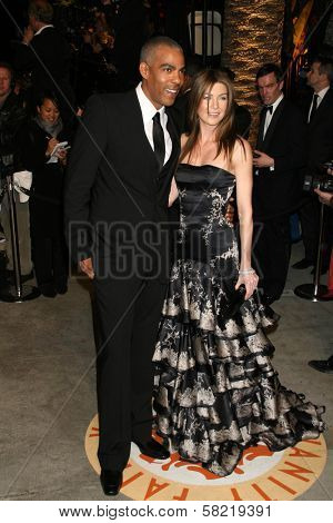 Chris Ivery and Ellen Pompeo at the 2007 Vanity Fair Oscar Party. Mortons, West Hollywood, CA. 02-25-07