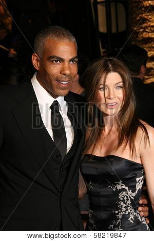 Chris Ivery and Ellen Pompeo at the 2007 Vanity Fair Oscar Party. Mortons, West Hollywood, CA. 02-25-07