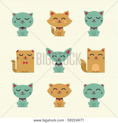 Vector cats