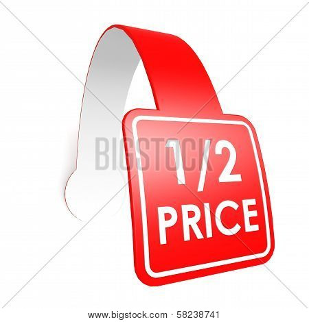 Half price hang label