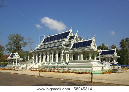 Kaew Grovaram Temple In Krabi Town, Thailand