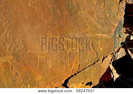 Rock Engravings At Twyfelfontein, Namibia