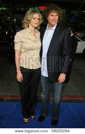 Viveca Paulin and Will Ferrell at the Los Angeles Premiere of 