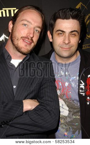 Myc Agnew and Phil Viardo at the Los Angeles Runway Debut of Marceau. Boulevard3, Hollywood, CA. 03-29-07