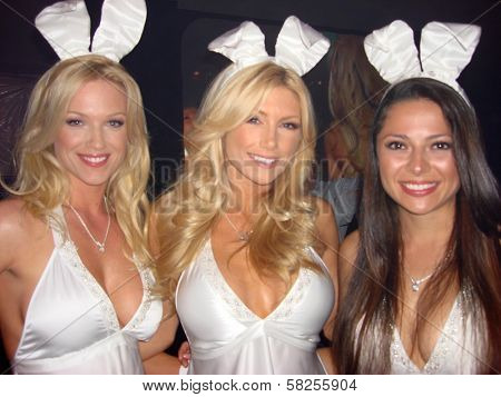 Heather Kozer with Brande Roderick and Pilar Lastra at the Playboy Golf Finals Party. Playboy Mansion, Los Angeles, CA. 03-31-07