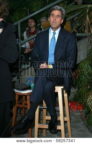 John Kerry at an instore event to promote the new book 