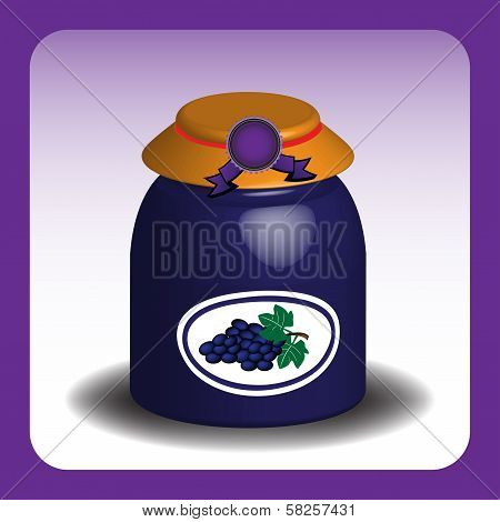 Marmalade jar
