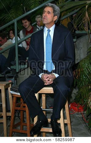 John Kerry at an instore event to promote the new book 