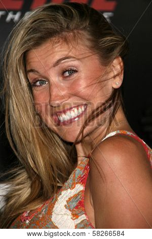 Lindsay Clubine at the Los Angeles Premiere of 