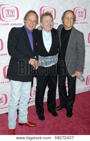 Jim Hager with Roy Clark and Jon Hager at the 5th Annual TV Land Awards. Barker Hangar, Santa Monica, CA. 04-14-07