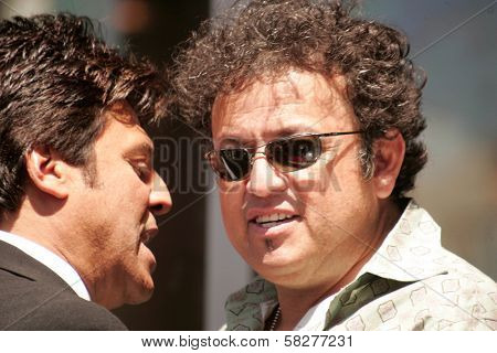 Erik Estrada and Paul Rodriguez at the cermony honoring Erik Estrada with the 2,336th star on the Hollywood Walk of Fame. Hollywood Boulevard, Hollywood, CA. 4-19-07