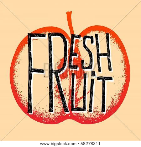 Fresh fruit jablko