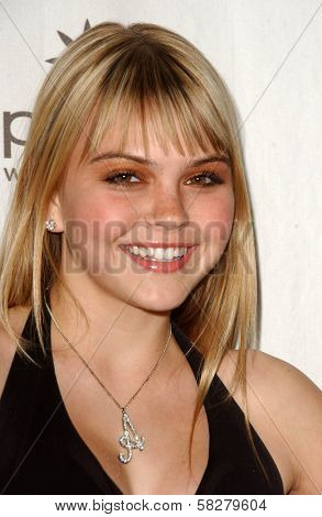 Aimee Teegarden at an Escada 2007 Fall Winter Sneak Preview to Benefit Step Up Women's Network. Beverly Hills Hotel, Beverly Hills, CA. 04-19-07