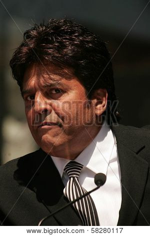 Erik Estrada at the cermony honoring him with the 2,336th star on the Hollywood Walk of Fame. Hollywood Boulevard, Hollywood, CA. 4-19-07