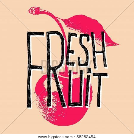 Fresh fruit cherry