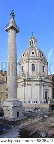 Column And Church