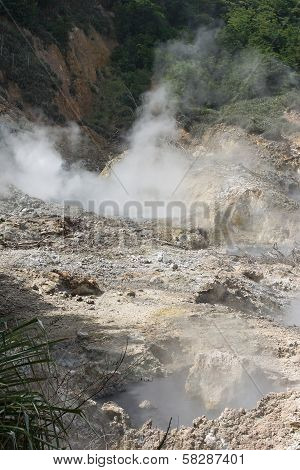 Sulphur Springs, Soufriere, Saint Lucia