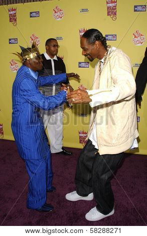 Flavor Flav and Snoop Dogg at the 