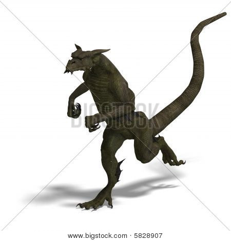 Member Of The Fantasy Dragon Folk