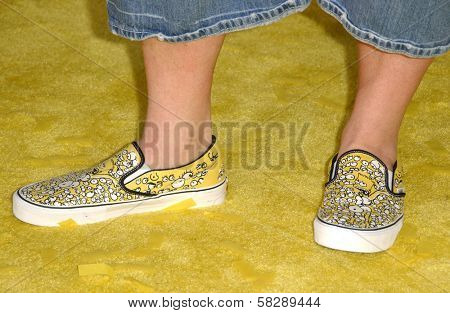Kevin Smith's Bart Simpson Shoes at the World Premiere of 