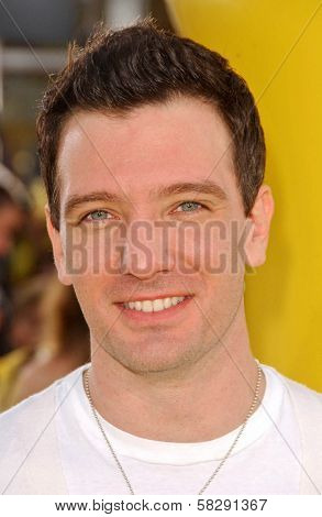 JC Chasez at the World Premiere of 