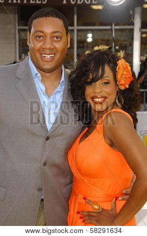 Cedric Yarbrough and Niecy Nash at the World Premiere of 